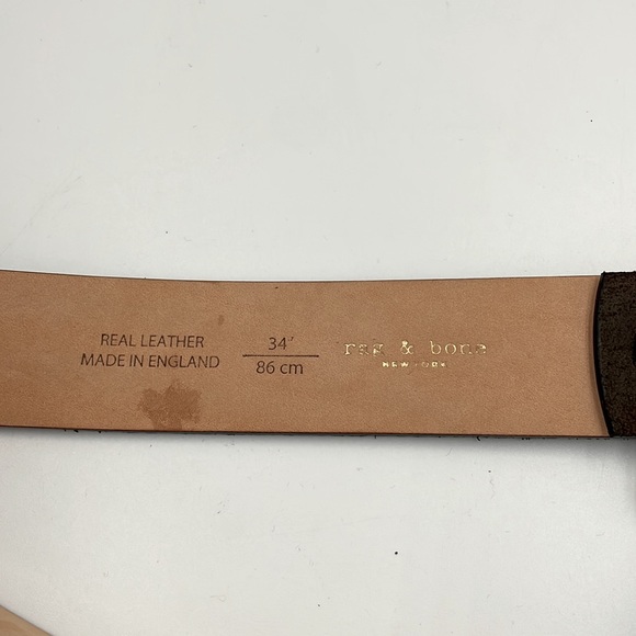 Rag & Bone Rugged Belt Leather Belt - Picture 10 of 11